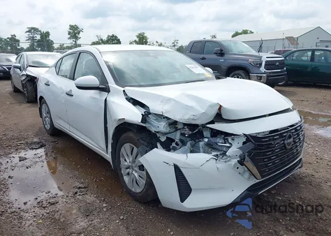 2025 Nissan Sentra S из США, поврежденный, VIN 3N1AB8BV5SY288745